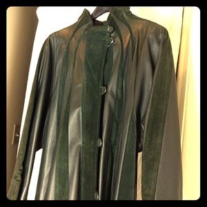 Leather & Suede Coat